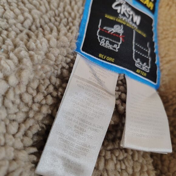 Walls Tough Wear Youth XS 4-5 Sherpa Lined Work Wear Hooded Barn Jacket Canvas - Picture 9 of 9